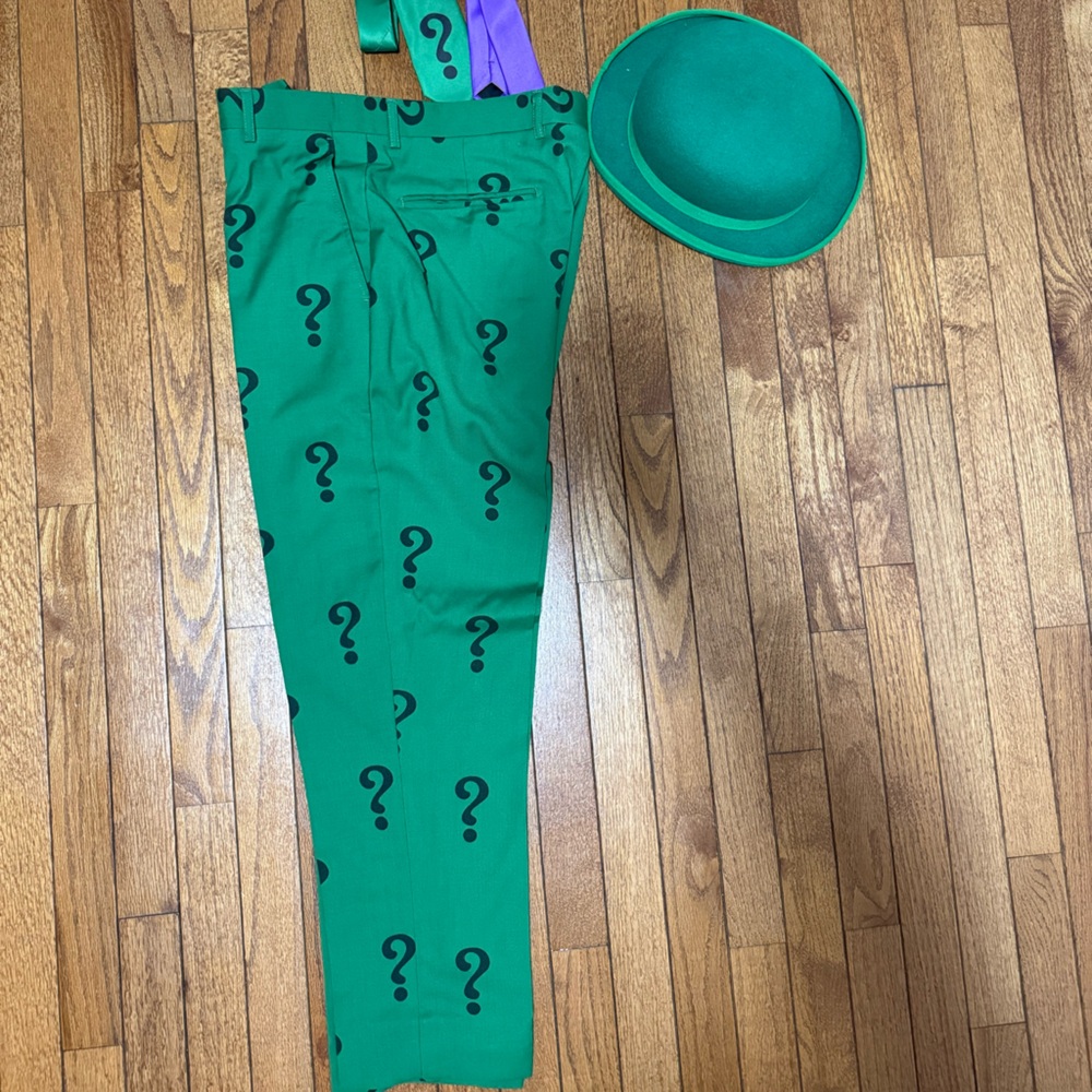 DC Comics Green Riddler Costume Set - Picture 2 of 11